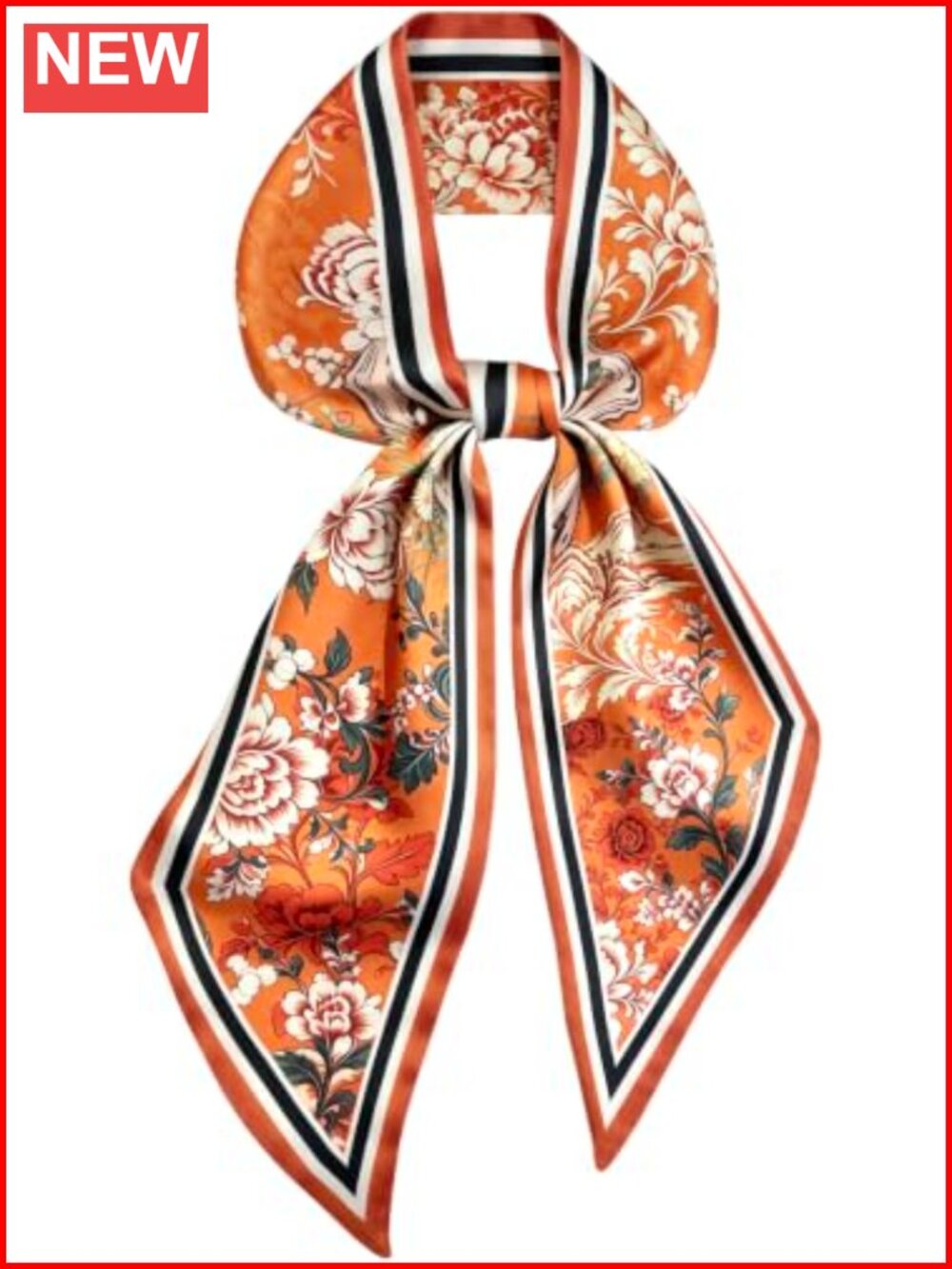 Satin Silk Hair Scarf Purse Neck Scarves Women Fashion One Size